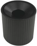 helit B&uuml;roklammernspender &raquo;the clip line H63908&laquo; schwarz, 7.2x7.3x7.2 cm