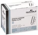 Durable 1000er-Pack Briefklammern - 26 mm - verzinkt grau