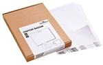 Durable 100er-Pack Namensschilder auf DIN A4 Bogen &raquo;Visitor Badge&laquo; mehrfarbig,