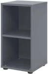 HAMMERBACHER Aktenregal &raquo;Z-Line&laquo; 40 cm schmal 2 OH grau, 40x74.8x40 cm