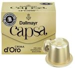 Dallmayr Kaffeekapseln &raquo;capsa Crema d'Oro&laquo; 10 St&uuml;ck schwarz