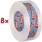 tesa 8er-Pack Klebefilm &raquo;kristall-klar&laquo; 58260, 19 mm/33m (B/L), 1.9 cm