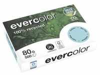 Farbiges Recyclingpapier »Evercolor« - Pastellfarben blau, Clairefontaine