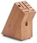 Zeller Messerblock &raquo;Bamboo&laquo; braun, 9x22x22 cm