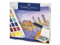 Aquarellfarben 48 Näpfchen farbsortiert, Faber-Castell