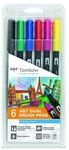 Tombow Brush-Pens &raquo;ABT Dual&laquo; 6 St&uuml;ck