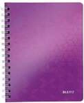 Leitz Collegeblock &raquo;WOW 4641&laquo; A5 kariert, FSC-Papier violett