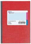 K&ouml;nig & Ebhardt Gesch&auml;ftsbuch A5 kariert - Karton wei&szlig;, 14.8x21 cm
