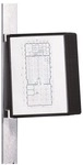 Durable Sichttafelwandhalter &raquo;Vario&reg; Magnet Wall 10 591801&laquo; silber