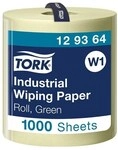 Tork Putztuchrolle &raquo;Industrial Advanced&laquo; W1 3-lagig 1000 Bl&auml;tter gr&uuml;n, 34 cm