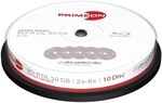PRIMEON Blu-ray BD-R 10 St&uuml;ck Spindel