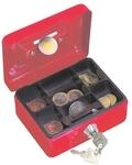Wedo Geldkassette f&uuml;r Kinder &raquo;rot&laquo; rot, 12.5x6.3x9.5 cm