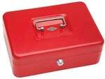 Wedo Geldkassette Gr&ouml;&szlig;e 2 rot, 20x9x16 cm