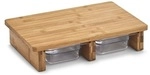Zeller Schneidebrett 40,5 x 26,5 cm braun, 40.5x8.5x26.5 cm