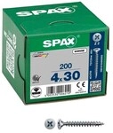 SPAX Universalschrauben &raquo;Z2 Senkkopf WIROX&laquo; 4 x 30 mm 200 St&uuml;ck