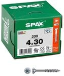 SPAX Universalschrauben &raquo;T20 Senkkopf WIROX&laquo; 4 x 30 mm 200 St&uuml;ck 4 mm