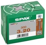 SPAX R&uuml;ckwandschrauben &raquo;T10 Flachkopf WIROX&laquo; 3 x 20 mm 300 St&uuml;ck