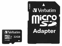 microSDHC-Speicherkarte »Pro U3 32GB«, Verbatim, 1.1x1.5x0.1 cm