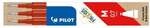 Pilot 3er-Pack Tintenrollerminen &raquo;Frixion&laquo; rot