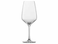 6x Rotweinglas »Taste« 497 ml transparent, Zwiesel Glas, 22.4 cm