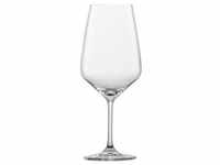 6x Bordeaux Rotweinglas »Taste« 656 ml rot, Zwiesel Glas, 23.7 cm