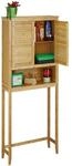 relaxdays Waschmaschinenschrank &raquo;Lamell&laquo; braun