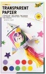 folia Transparentpapier 42 g/m&sup2; (10 Blatt) mehrfarbig, 185x297 cm
