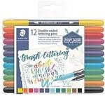 Staedtler 12er-Pack Doppelfasermaler Design Journey &raquo;Handlettering 3004&laquo;