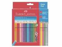 24-Promo-Pack Buntstifte »Colour GRIP« braun, Faber-Castell (Schule)