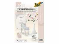 Transparentpapier 115 g/m2 transparentweiß A4 10 Blatt, folia