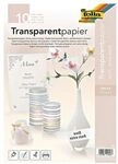 folia Transparentpapier 115 g/m&sup2; transparentwei&szlig; A4 10 Blatt