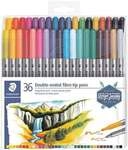 Staedtler 36er Pack Doppel-Fasermaler Design Journey &raquo;Twin-tip&laquo;