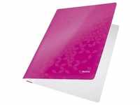 Schnellhefter »WOW 3001« A4, Fassungsvermögen 250 Blatt pink, Leitz, 24x31 cm