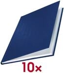 Leitz Buchbindemappen &raquo;impressBIND Hard Cover&laquo; A4 176 bis 210 Blatt 10 St&uuml;ck blau