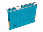 bene H&auml;ngetasche A4 Intensivfarbkarton 5 St&uuml;ck blau, 34.5x24 cm