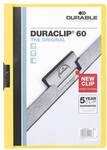 Durable Klemmhefter &raquo;Duraclip 60&laquo; gelb, 22x31 cm