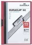 Durable Klemmhefter &raquo;Duraclip 60&laquo; rot, 22x31 cm