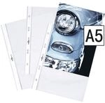 Durable Prospekth&uuml;llen A5 glasklar - 25 St&uuml;ck transparent
