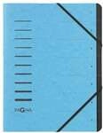 Pagna Ordnungsmappe - 7 F&auml;cher blau, 24.5x32x4 cm