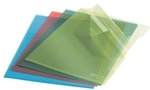 Leitz 100er-Pack farbige Sichth&uuml;llen &raquo;Premium 4153&laquo; (4 Farben) mehrfarbig, 22x31.5