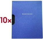 Oxford Bewerbungsmappe Excellent A4 10 St&uuml;ck blau