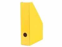 Karton-Stehsammler »Color« schmal 1005521 gelb, Landré, 7x30x22.5 cm