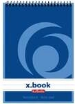Herlitz Spiralnotizblock &raquo;x.book&laquo; A6 liniert blau