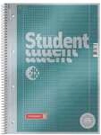 Brunnen Collegeblock &raquo;Student Duo&laquo; A4 kariert und liniert, Premium Papier wei&szlig;
