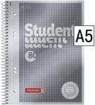 Brunnen Collegeblock &raquo;Student Premium&laquo; A5 kariert