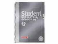 Collegeblock »Student Premium« A4 kariert (28), Premium-Papier weiß, Brunnen