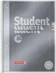 Brunnen Collegeblock &raquo;Student Premium&laquo; A4 kariert (28), Premium-Papier wei&szlig;