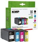KMP Tintenpatronen-Set ersetzt Canon &raquo;PGI-1500XL BK/C/M/Y&laquo; schwarz