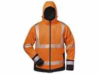 Warnschutz-Winter-Softshell-Jacke Stufe 3 Größe XL orange, elysee