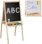 relaxdays Kindertafel 2in1 mit Zubeh&ouml;r